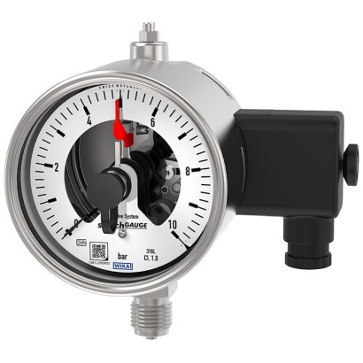 WIKA contact pressure gauge
